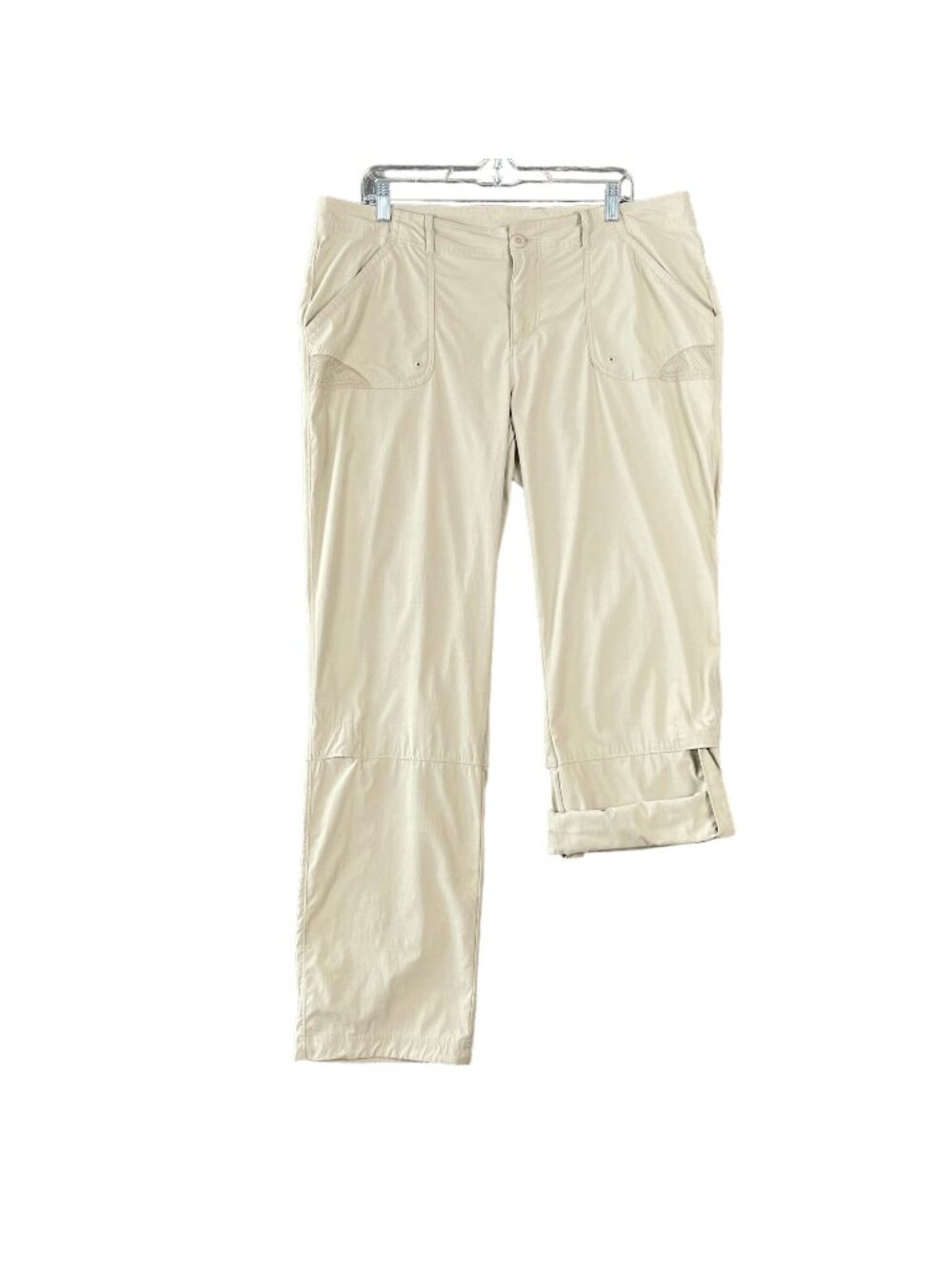Columbia Womens Pants Size 16/L PFG Performance Fishing Gear Convertible Roll Up